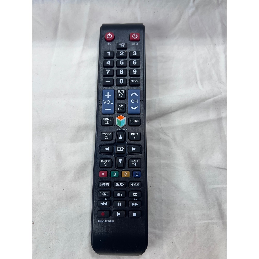 Samsung BN59-01178W Smart TV Remote Control Black‎ Replacement BN5901178W